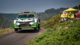 Německá rallye: posádka ŠKODA Jan Kopecký a Pavel Dresler vyhrála v kategorii WRC 2 Pro