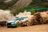 Turecká rallye: Jezdec ŠKODA Jan Kopecký vede v kategorii WRC 2 Pro, Kalle Rovanperä musel odstoupit, ale na trať se v sobotu vrátí