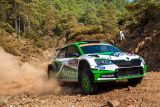 Turecká rallye: Jezdec ŠKODA Jan Kopecký vede v kategorii WRC 2 Pro, Kalle Rovanperä musel odstoupit, ale na trať se v sobotu vrátí