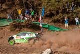 Turecká rallye: Jezdec ŠKODA Jan Kopecký vede v kategorii WRC 2 Pro, Kalle Rovanperä musel odstoupit, ale na trať se v sobotu vrátí