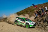 Turecká rallye: Jezdec ŠKODA Jan Kopecký po defektu klesl na druhé místo v kategorii WRC 2 Pro