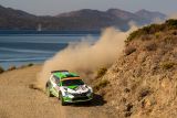Turecká rallye: Jezdec ŠKODA Jan Kopecký po defektu klesl na druhé místo v kategorii WRC 2 Pro