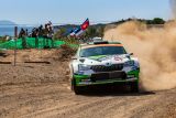 Turecká rallye: Jezdec ŠKODA Jan Kopecký po defektu klesl na druhé místo v kategorii WRC 2 Pro
