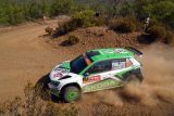 Turecká rallye: Jezdec ŠKODA Jan Kopecký po defektu klesl na druhé místo v kategorii WRC 2 Pro