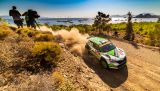 Turecká rallye: Jezdec ŠKODA Jan Kopecký po defektu klesl na druhé místo v kategorii WRC 2 Pro