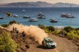 Turecká rallye: Jezdec ŠKODA Jan Kopecký po defektu klesl na druhé místo v kategorii WRC 2 Pro