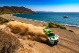Turecká rallye: Jezdec ŠKODA Jan Kopecký po defektu klesl na druhé místo v kategorii WRC 2 Pro