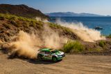 Turecká rallye: Jezdec ŠKODA Jan Kopecký po defektu klesl na druhé místo v kategorii WRC 2 Pro