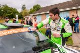 Mise splněna: tovární posádka ŠKODA Kalle Rovanperä a Jonne Halttunen vybojovala na Britské rallye ve Walesu mistrovské tituly ve WRC 2 Pro