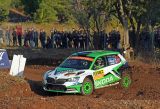 Španělská rallye: Kalle Rovanperä a Jan Kopecký na cestě k zisku titulu mistra světa výrobců pro ŠKODA ve WRC 2 Pro