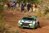 Španělská rallye: Kalle Rovanperä a Jan Kopecký na cestě k zisku titulu mistra světa výrobců pro ŠKODA ve WRC 2 Pro