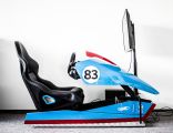 Na mosteckém okruhu se dá jezdit i virtuálně, autodrom pronajímá simulátory