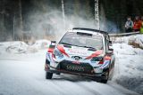 Švédská rallye: Evans s Toyotou Yaris WRC ovládl závod, tři Toyoty na prvních čtyřech pozicích