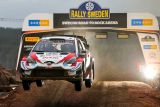 Švédská rallye: Evans s Toyotou Yaris WRC ovládl závod, tři Toyoty na prvních čtyřech pozicích