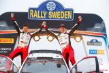 Švédská rallye: Evans s Toyotou Yaris WRC ovládl závod, tři Toyoty na prvních čtyřech pozicích