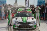 Jan Kopecký a ŠKODA s náskokem vyhráli kategorii WRC 2 Francouzské rally na Korsice